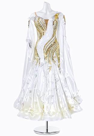 Flowing Swan Ballroom Gown BS-B250004