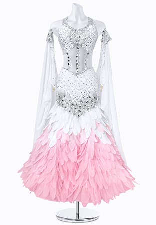 Blushing Flutter Ballroom Gown BS-B250025