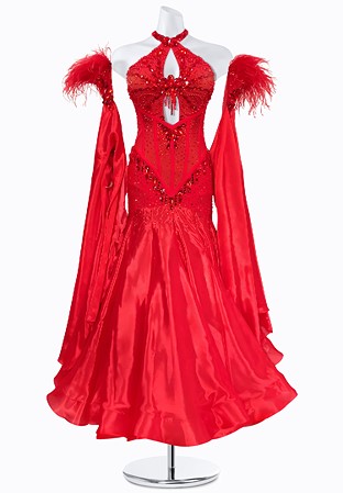 Scarlet Allure Ballroom Gown BS-B250038