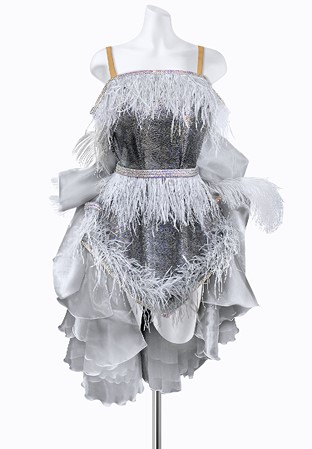 Misty Feather Latin Dress AM-L3223