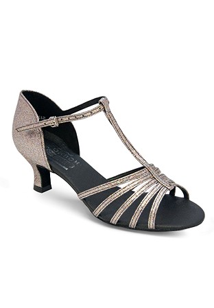 Freed of London Tina Latin Dance Shoes-Multi Stardust