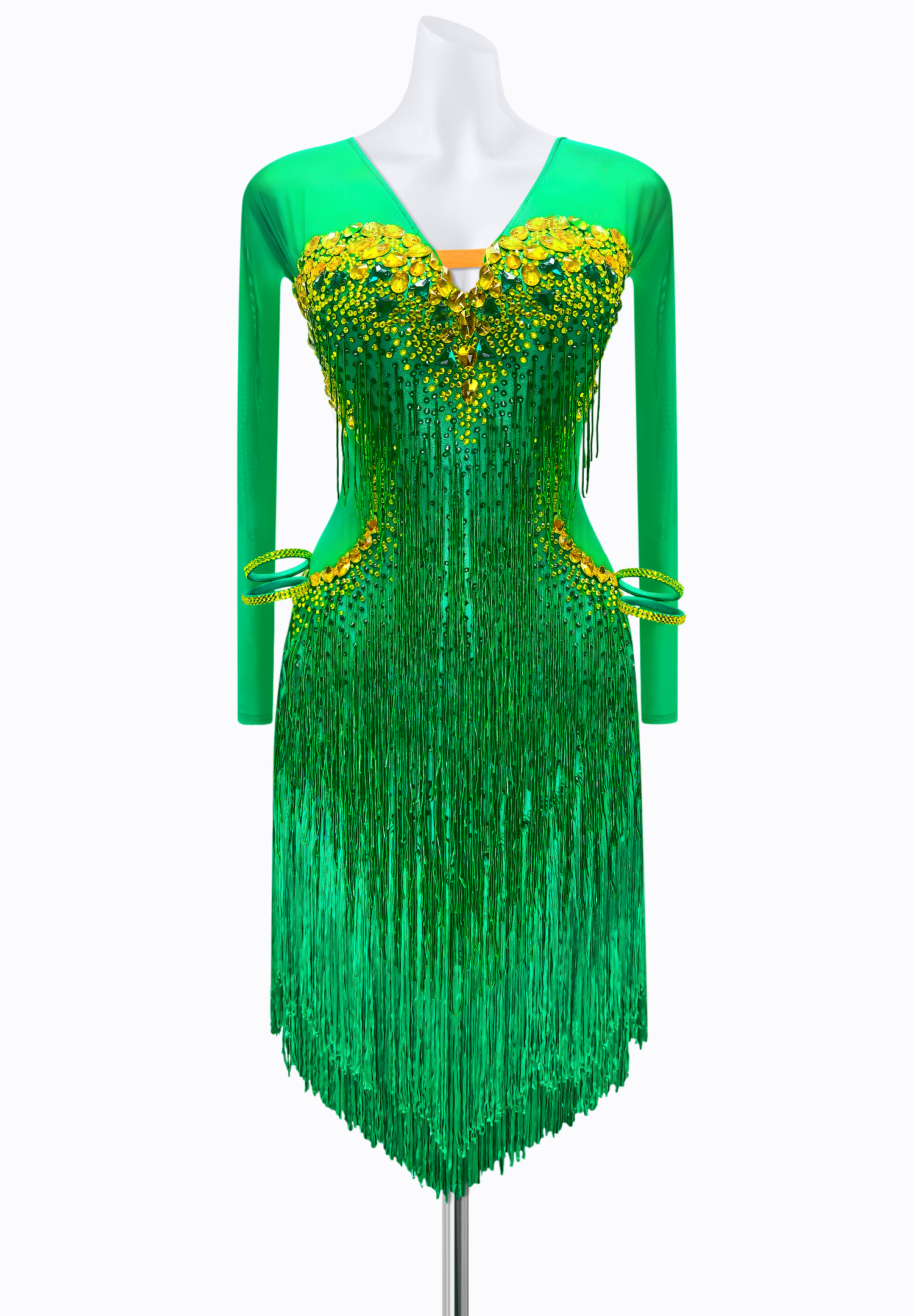 Jungle Motion Latin Dress AM-L3761