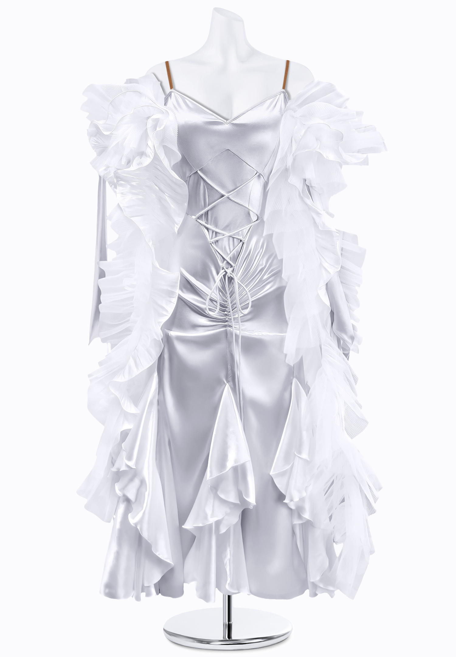 Angelic Frill Ballroom Gown AM-B449