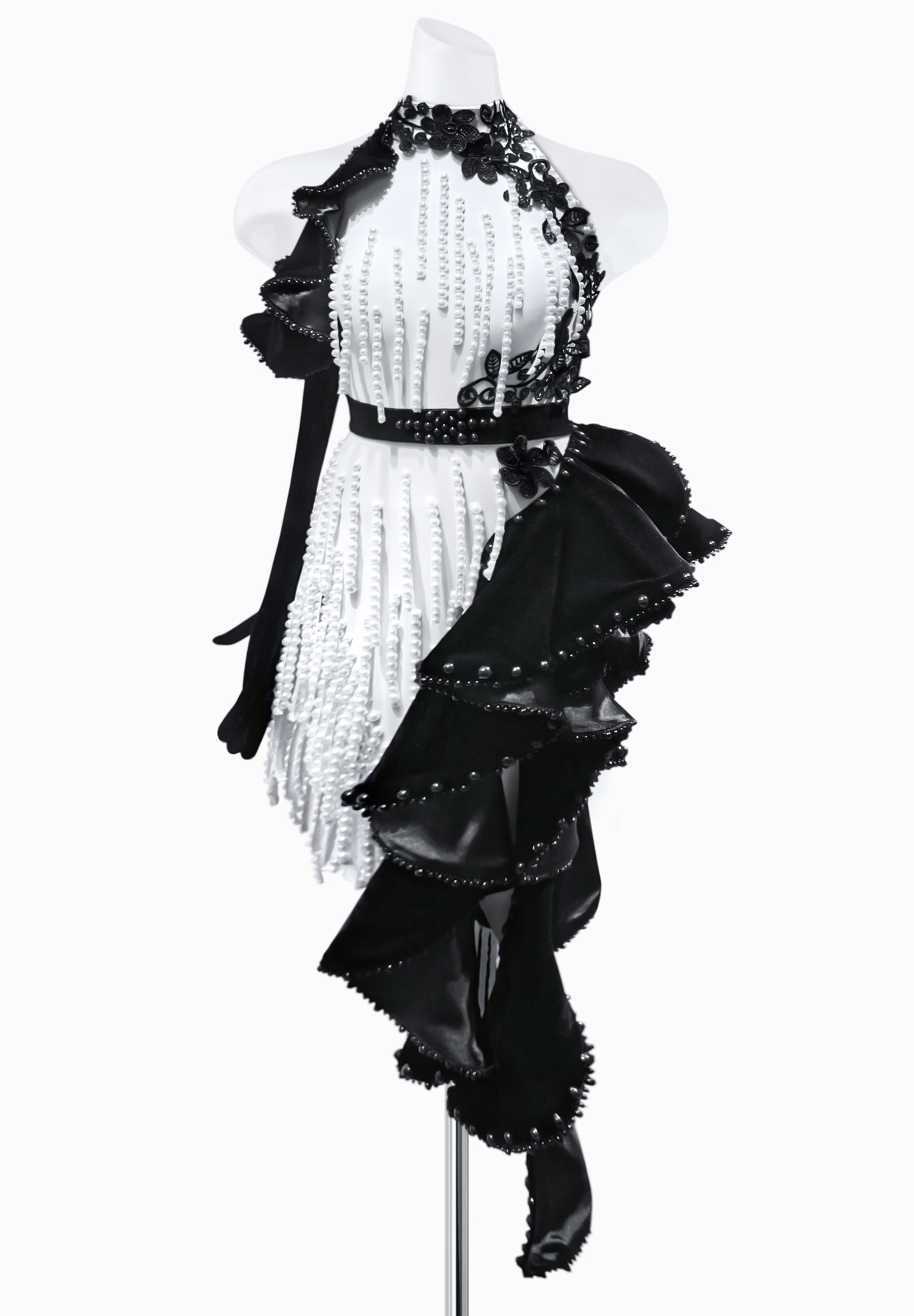 Antique Pearl Latin Dress AM-L3645