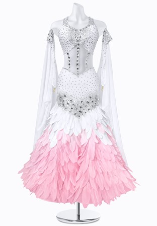 Blushing Flutter Ballroom Gown BS-B250025