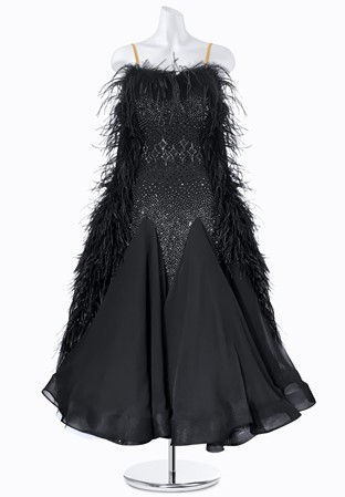 Midnight Drift Ballroom Gown BS-B250039