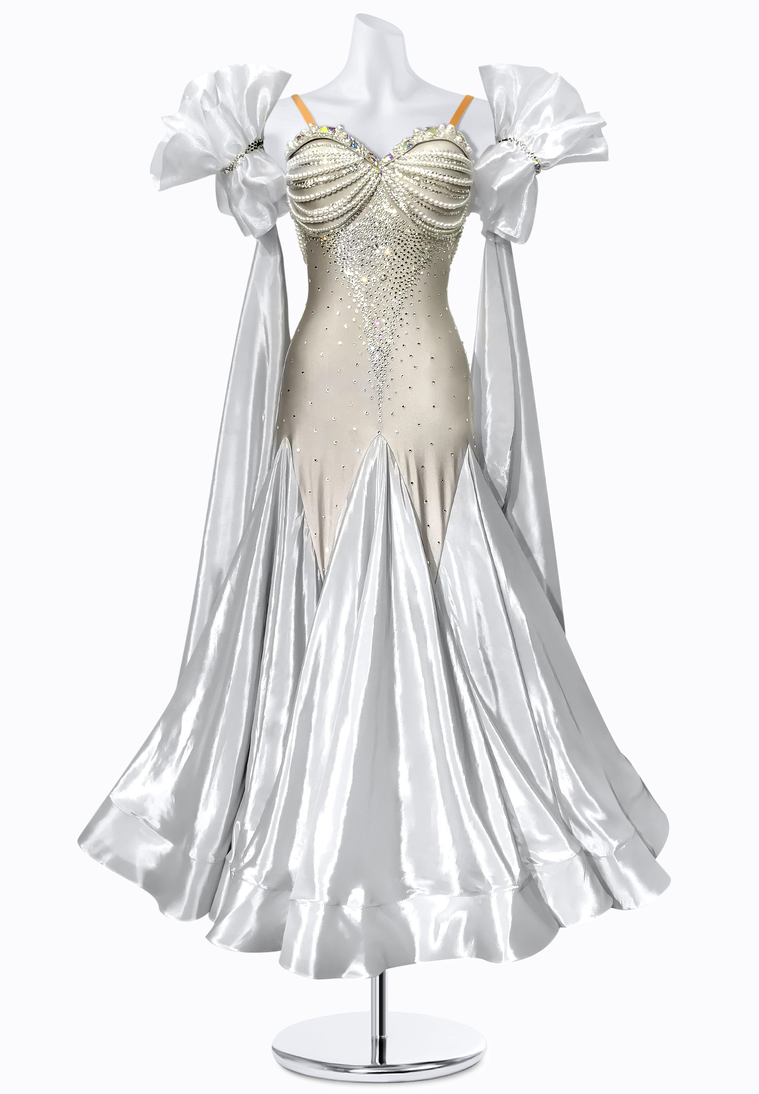 Misty Snow Ballroom Gown BS-B250063