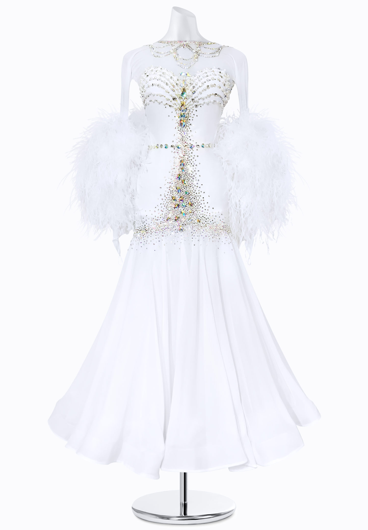 Glistening Frost Ballroom Gown BS-B250105