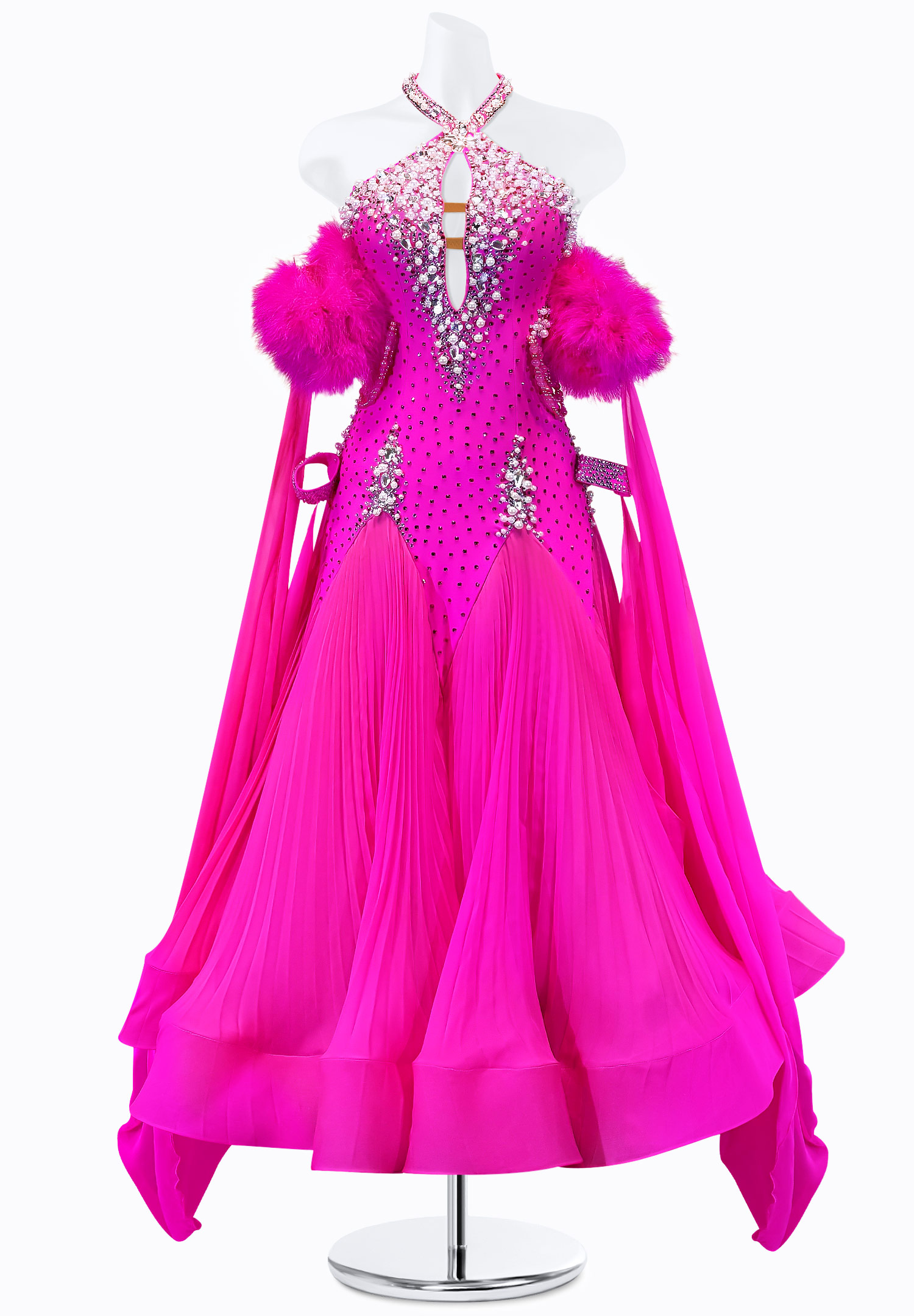 Dazzling Pearl Ballroom Gown PR-B240029