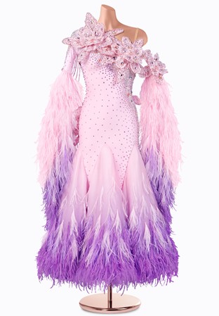 Blushed Iris Ballroom Gown TID-BM1267