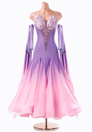 Blushing Crystal Ballroom Gown TID-BM1272