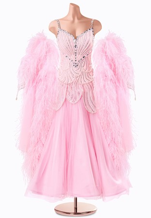 Blushing Embrace Ballroom Gown TID-BM1252