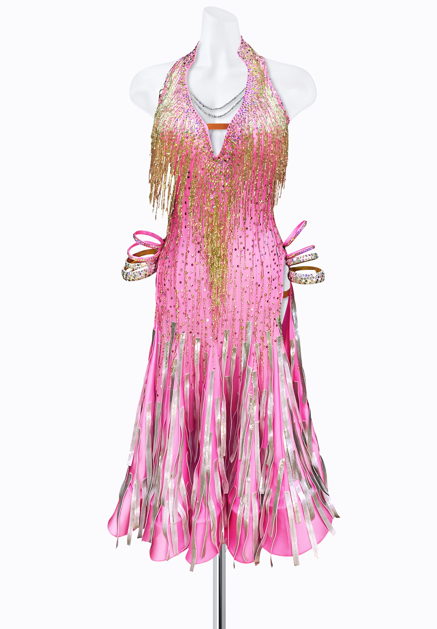 Blushing Glow Latin Dress AM-L3140