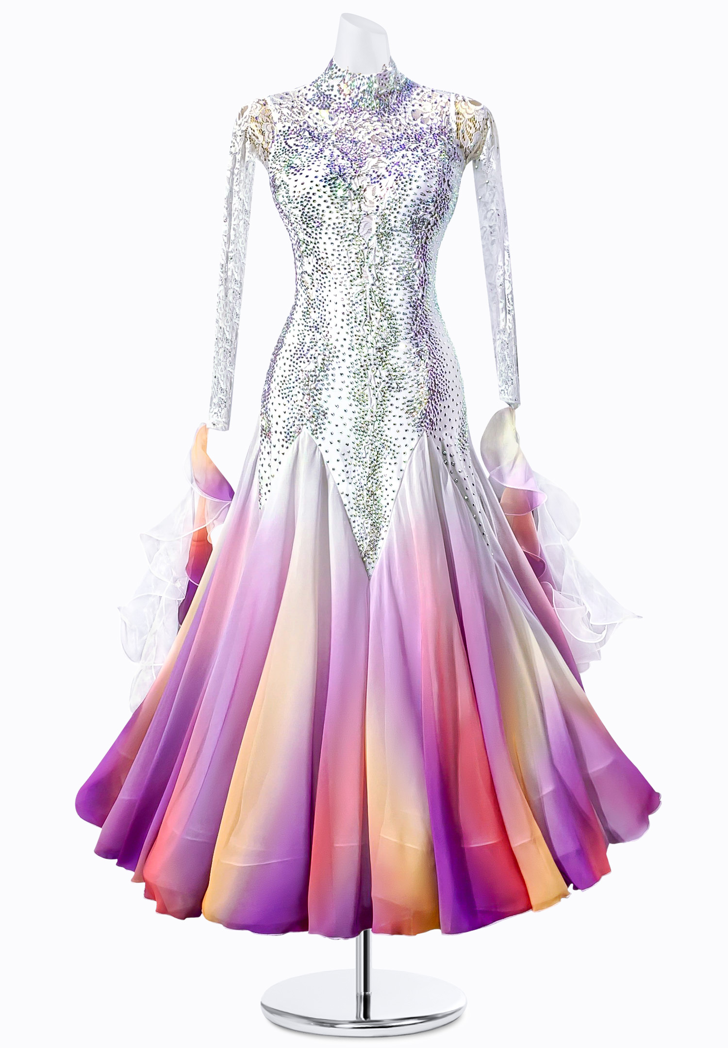 Brilliant Ombre Ballroom Gown JT-B5012