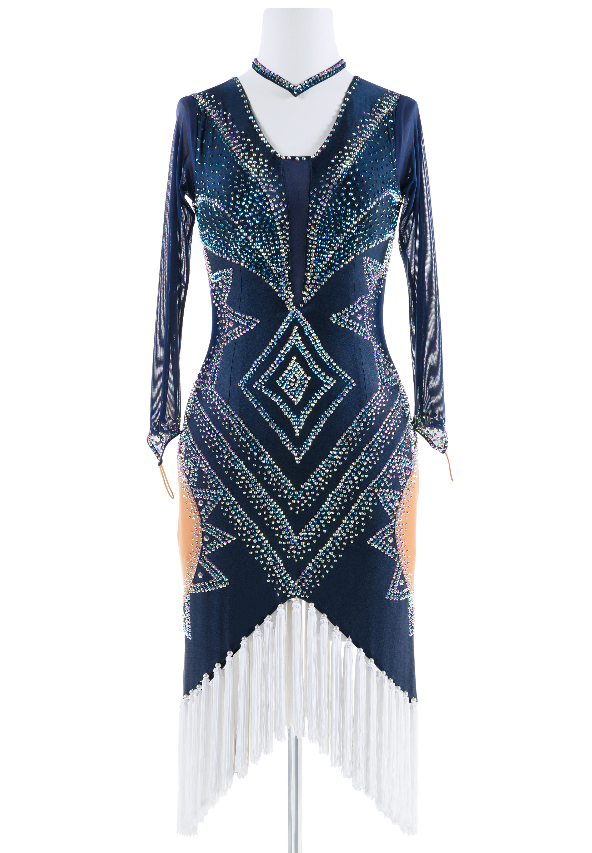 Carnival Fringe Latin Rhythm Costume VN-L5323