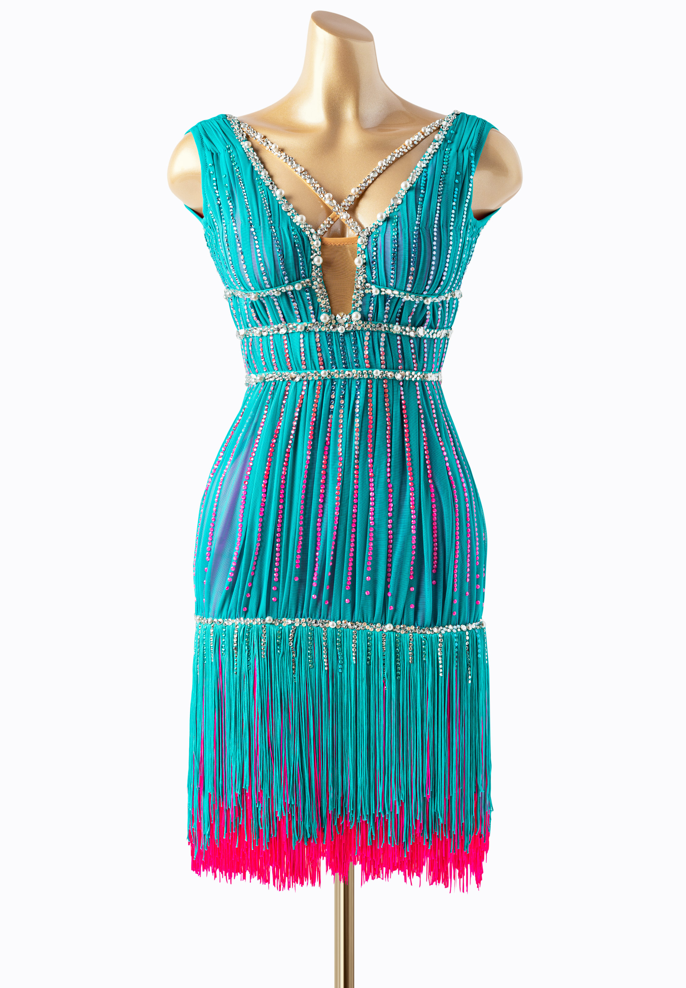 Chrisanne Clover Couture Latin Dress CC-058PP