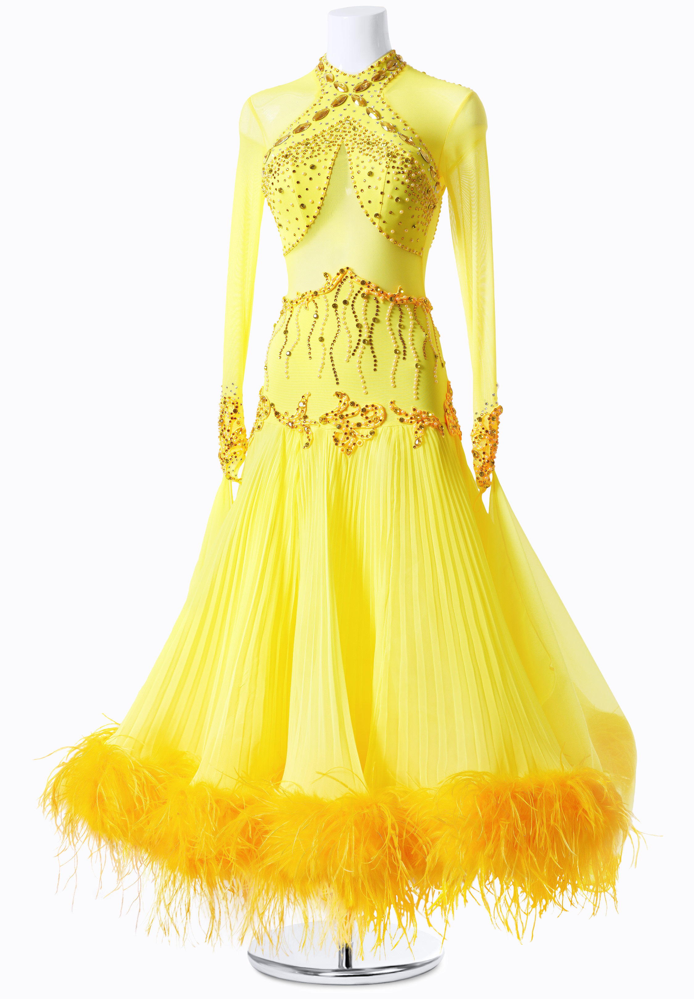 Circular Pleating Standard Dress MF-B0127