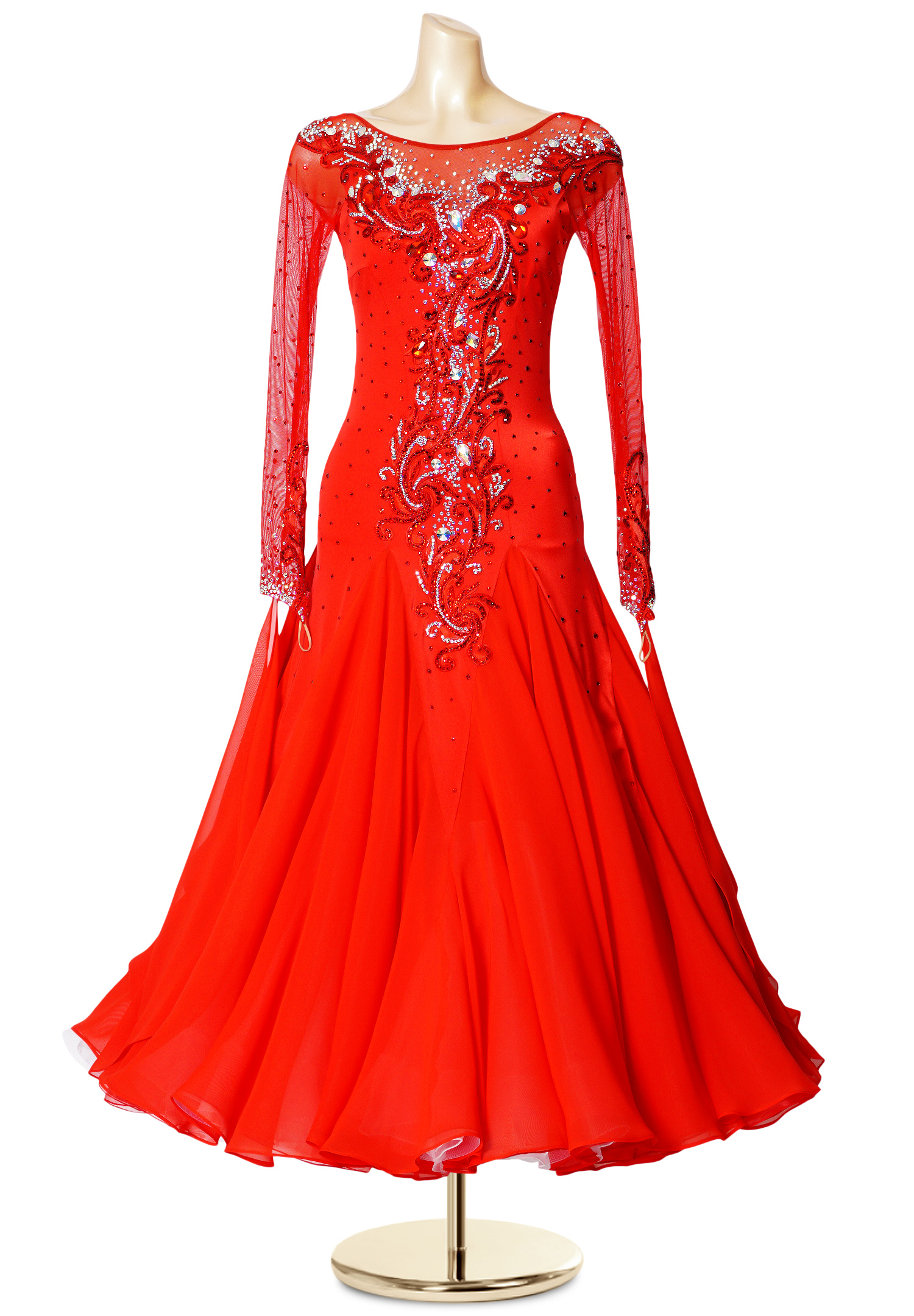 Crystal Blaze Ballroom Smooth Dance Gown PC-WB19003