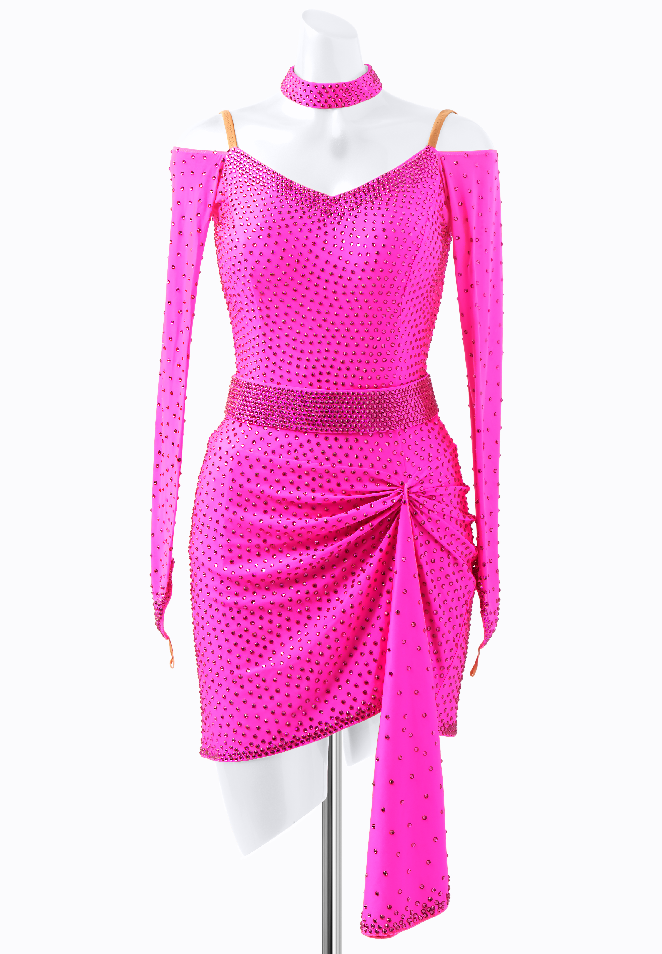 Crystal Crush Latin Dress JT-L2139A