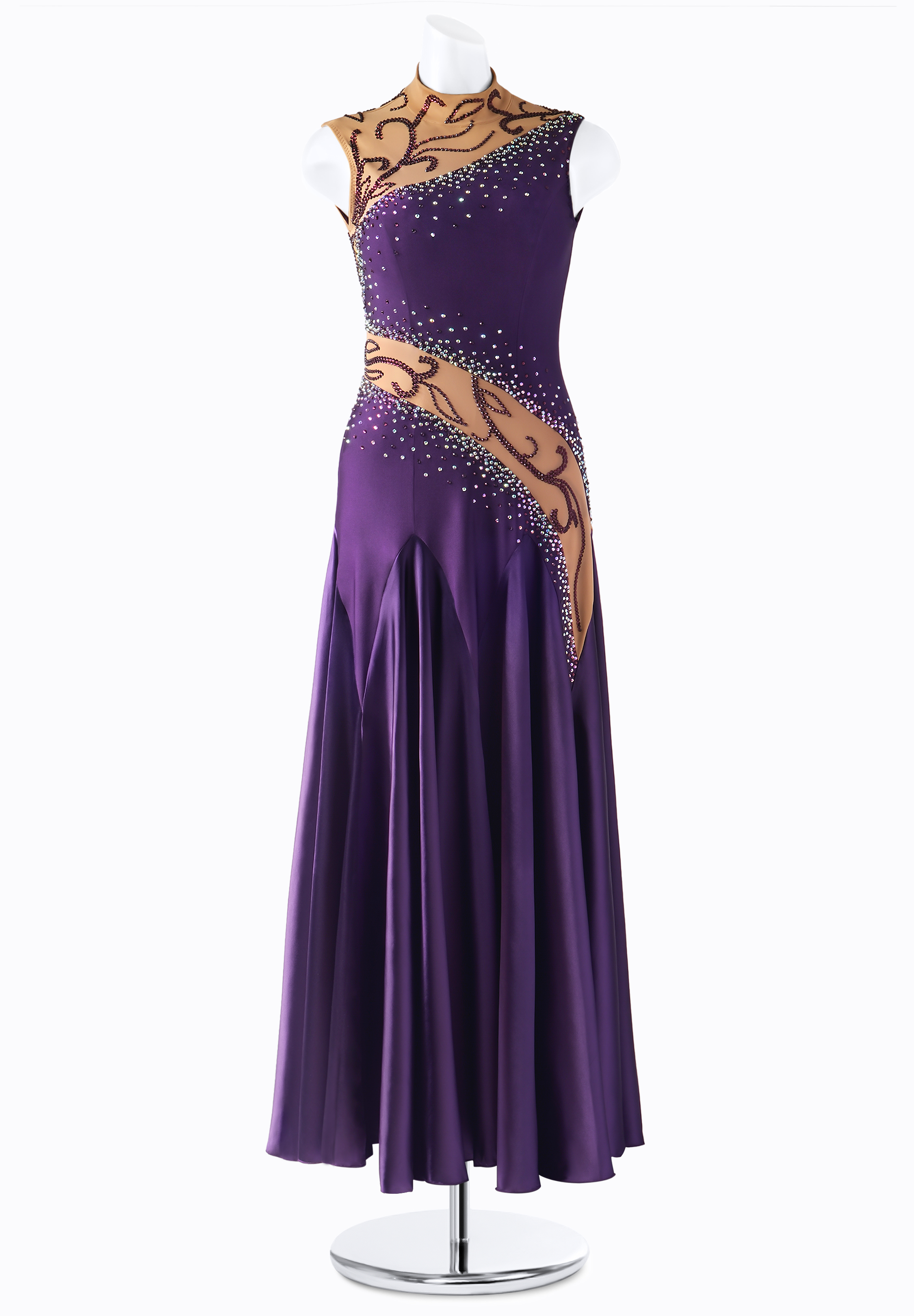 Crystal Illusion Smooth Gown BA-VSS007