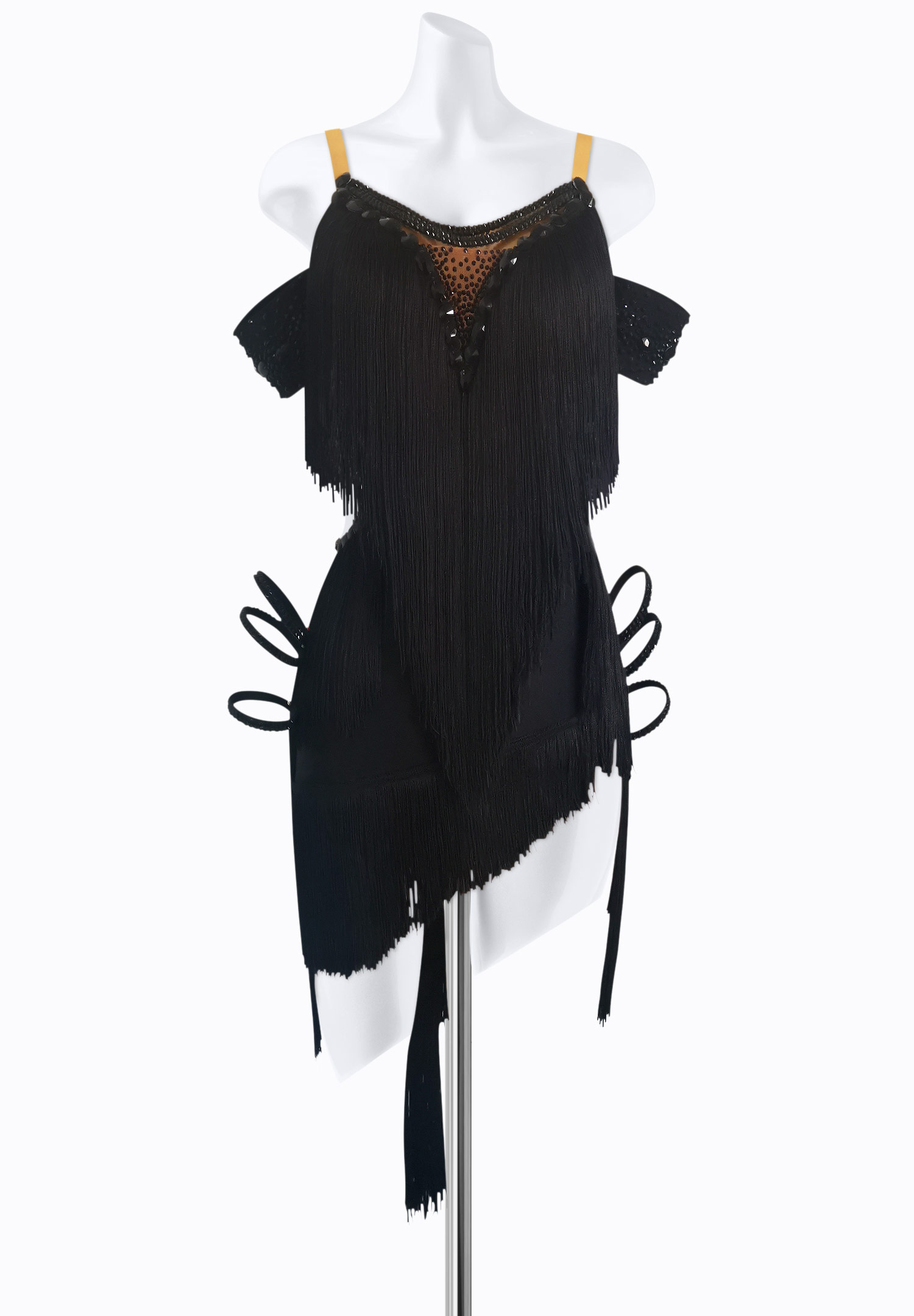 Crystal Phantom Latin Dress AM-L3611