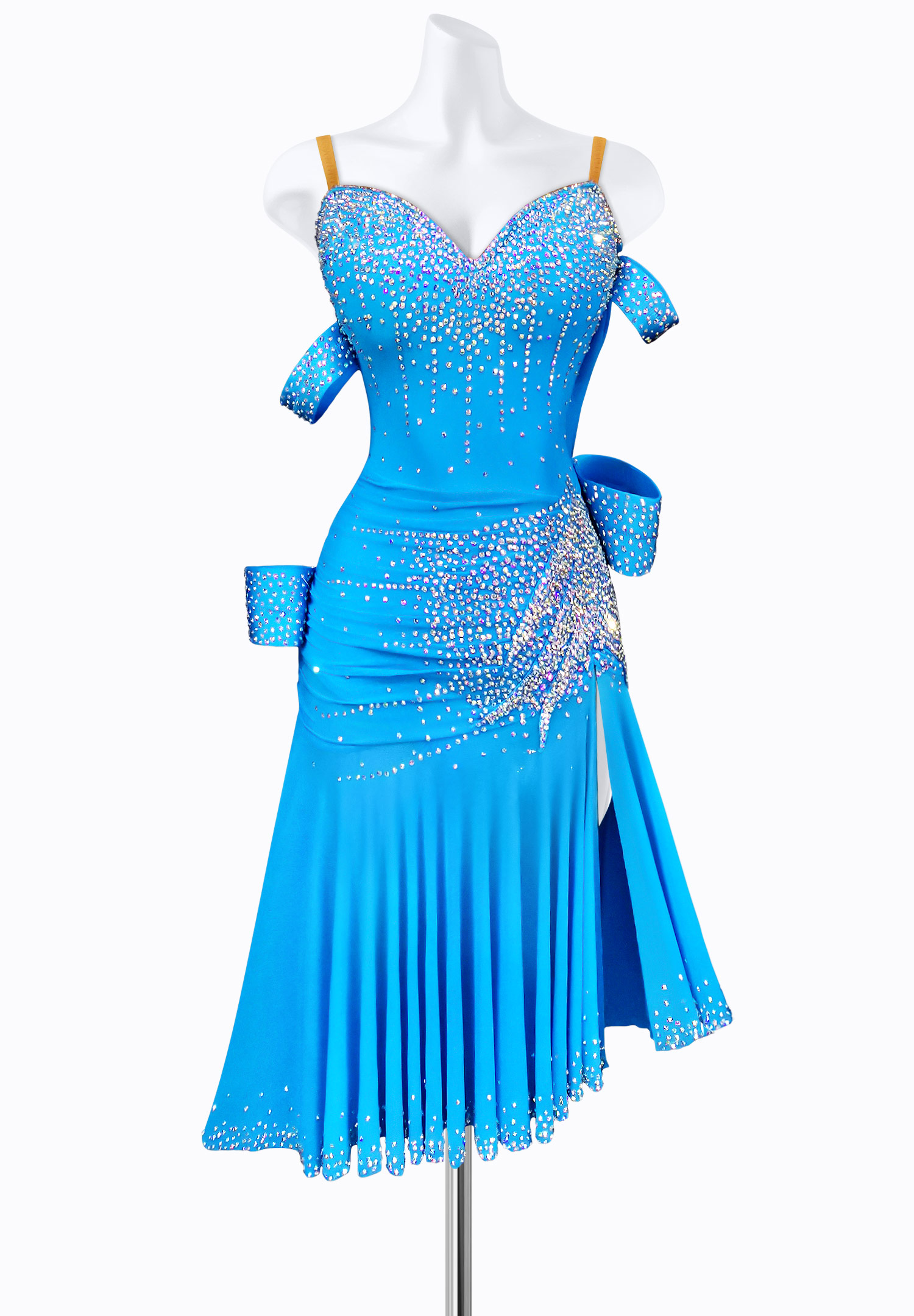 Crystal Sky Latin Dress AM-L3544