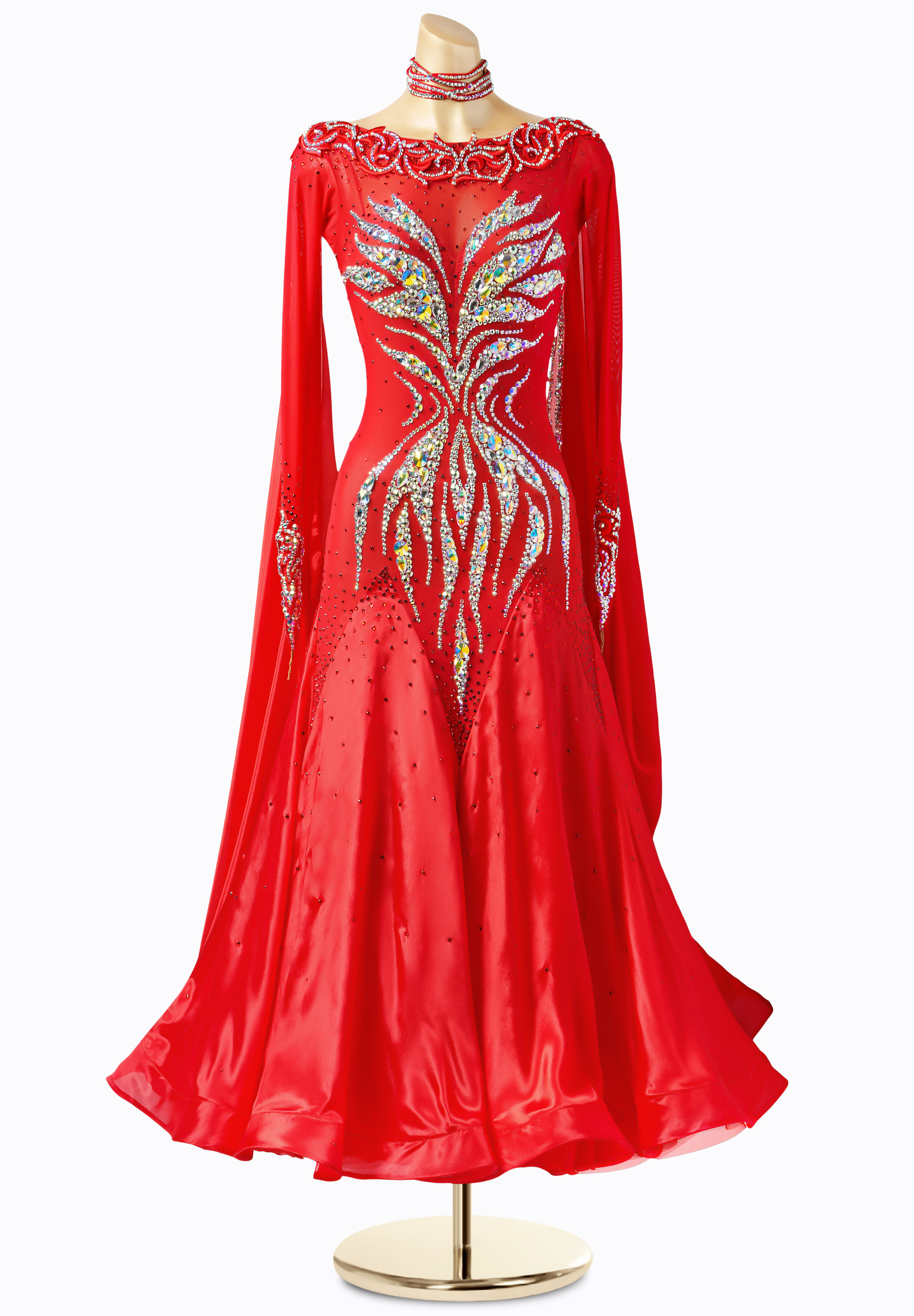 Dancing Flame Ballroom Dress AD-B2906