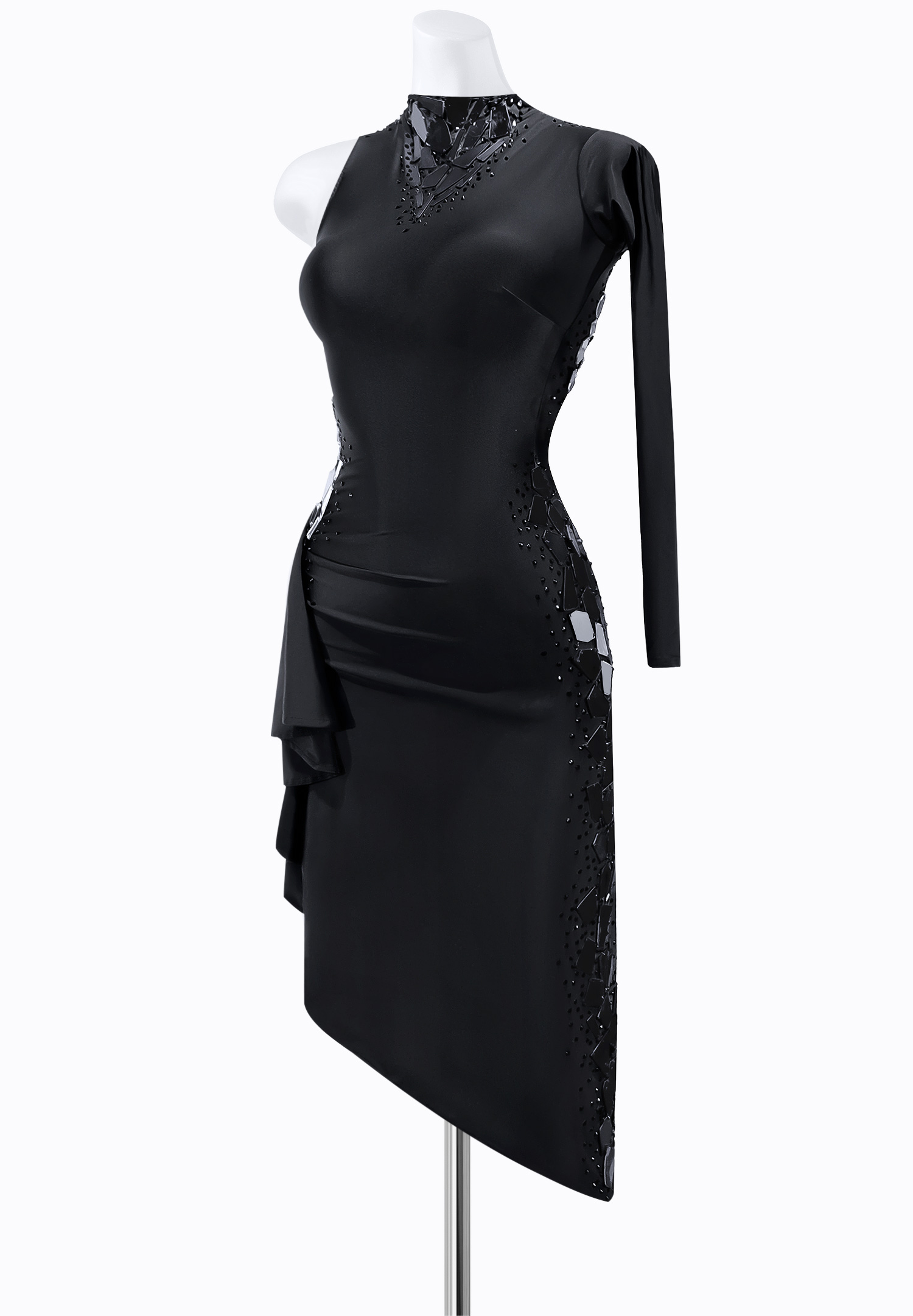 Daring Midnight Latin Dress PR-L225198