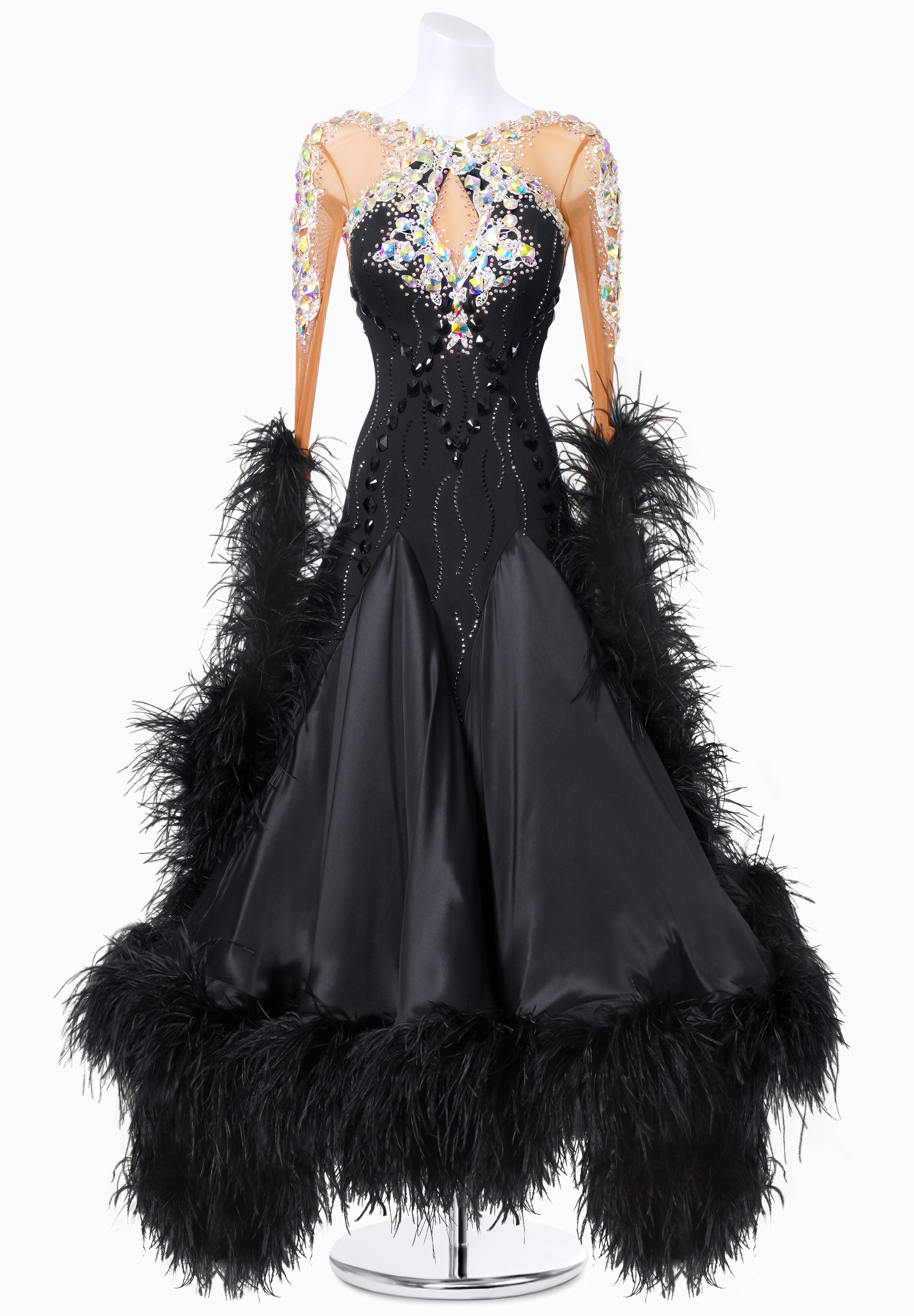 Dark Emotion Ballroom Gown MF-B0284