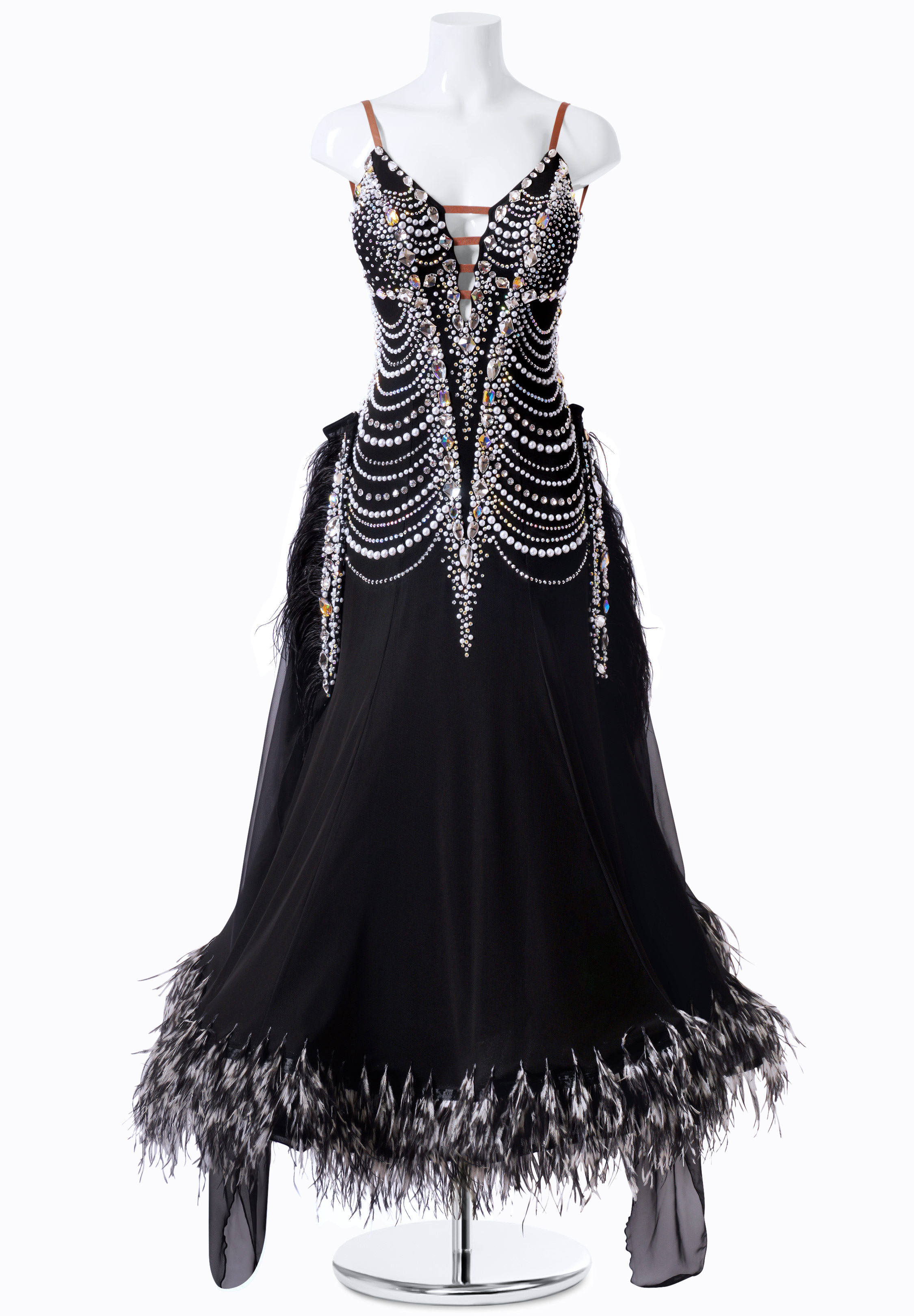 Dark Pearl Ballroom Dress MF-B0223