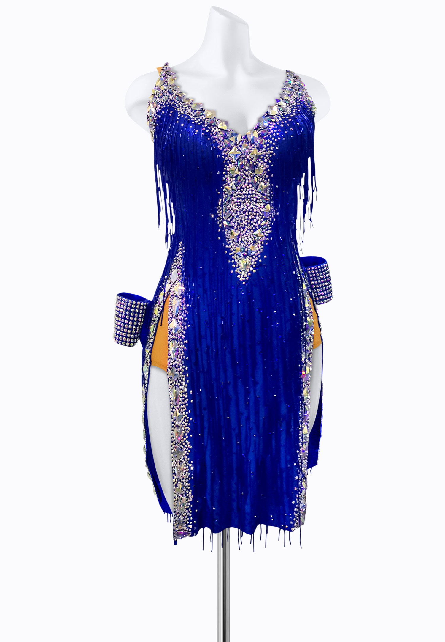 Daydream Fringe Latin Dress AM-L3606