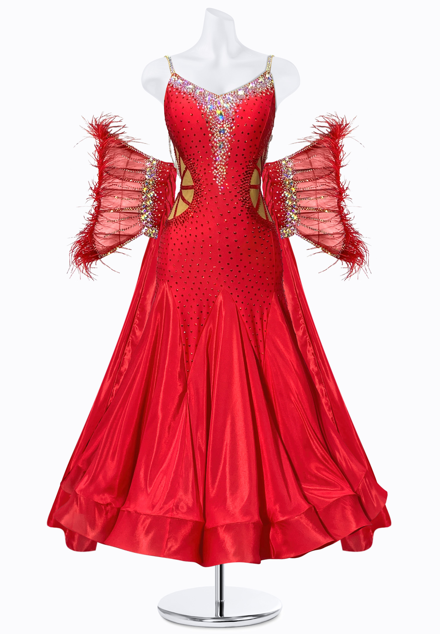 Dazzling Blaze Ballroom Gown JT-B5072