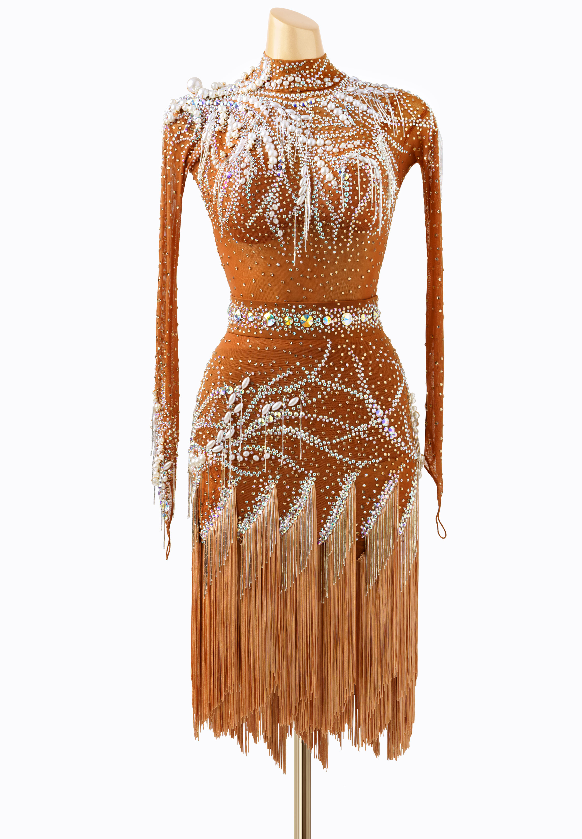 Desert Pearl Latin Dress AD-L2924