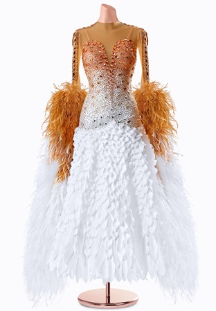 Desert Swan Ballroom Gown TID-BM1230