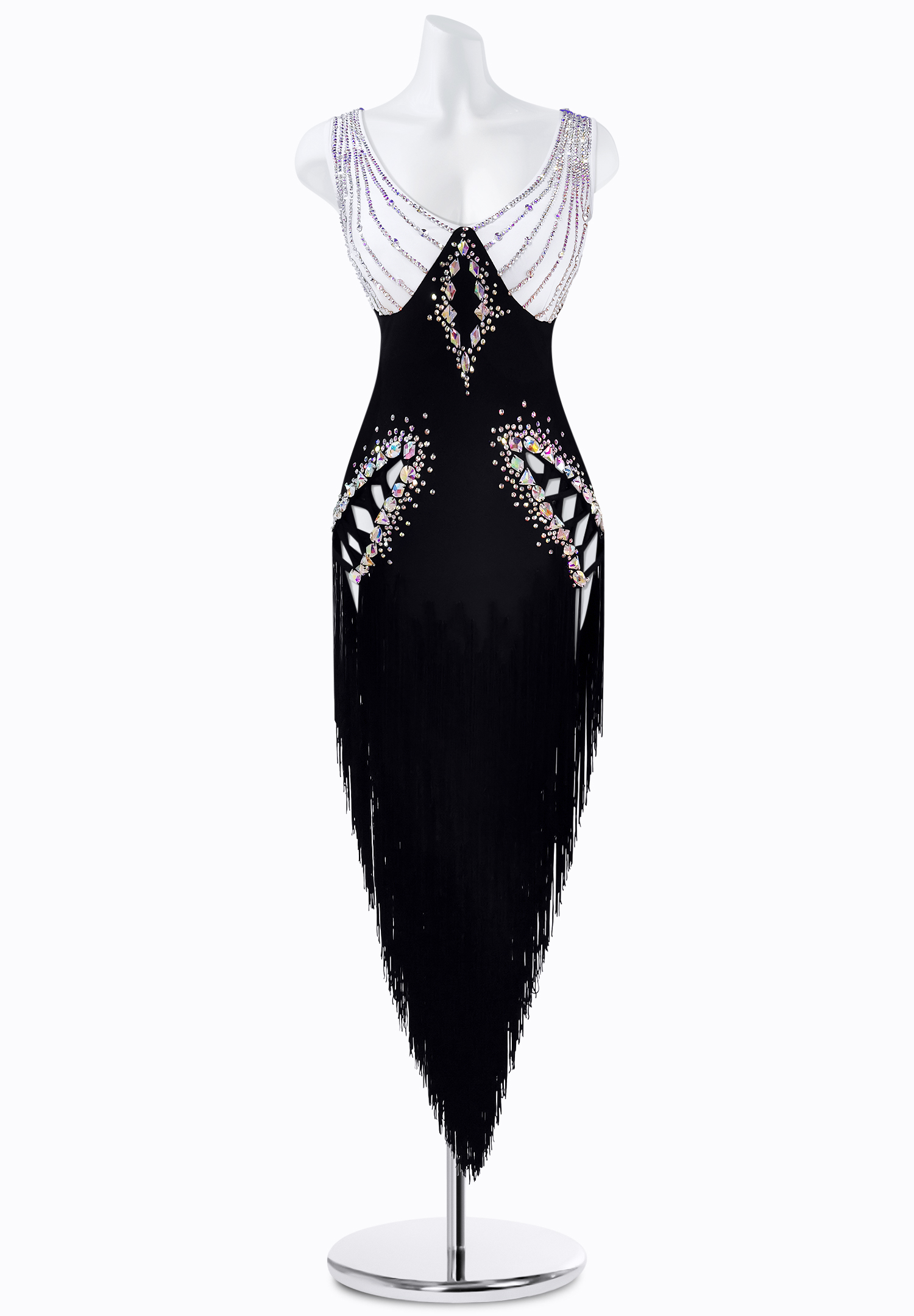 Divine Crystal Latin Dress AM-L3425