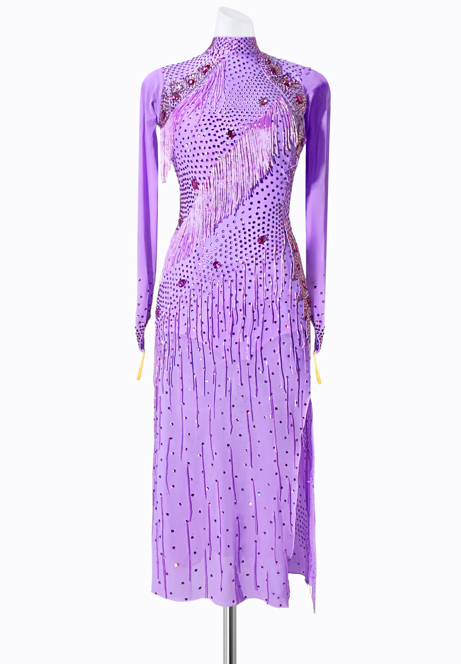 Divine Fringe Latin Dress JT-L2222