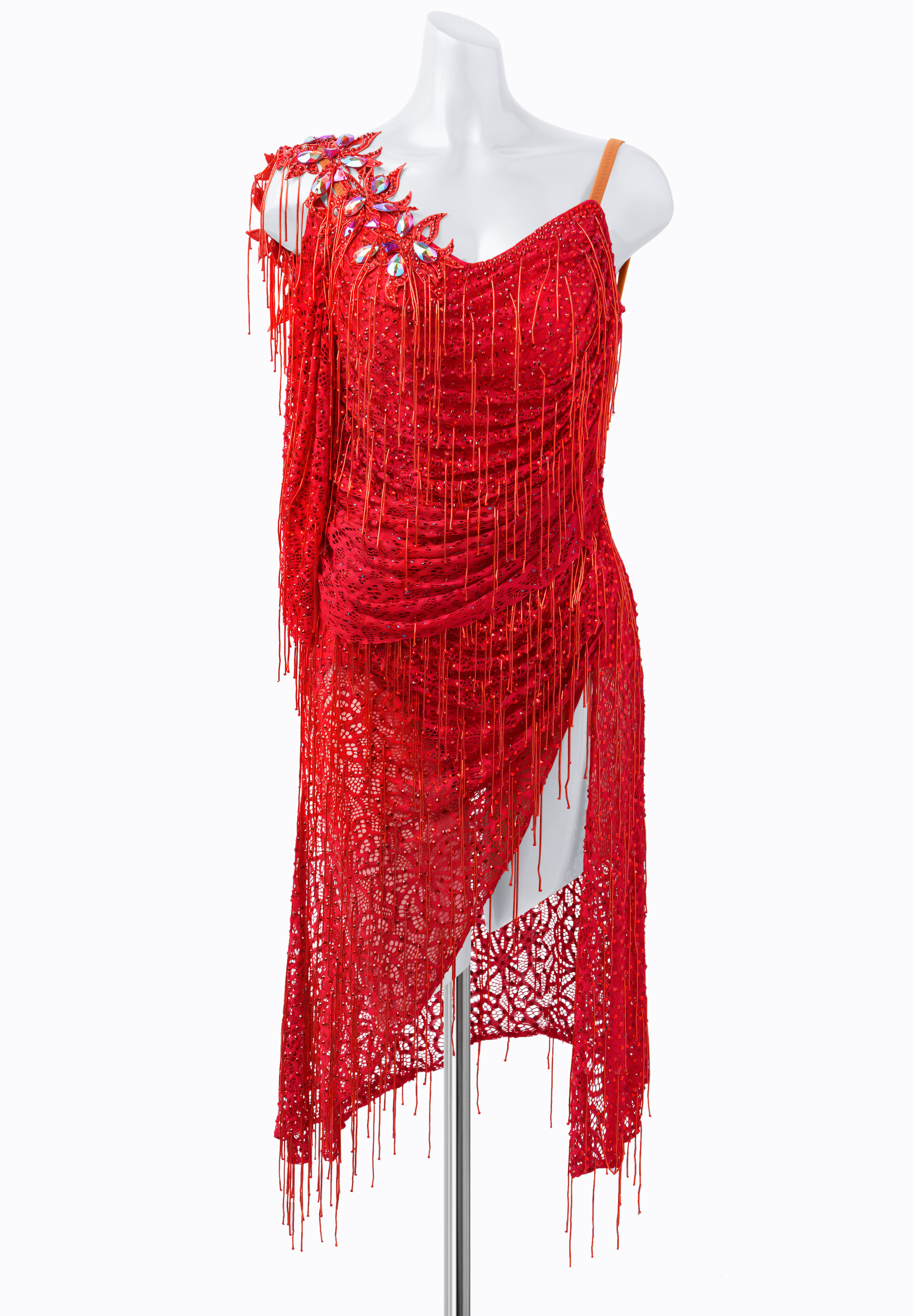 Draped Diva Latin Dress PR-L215052