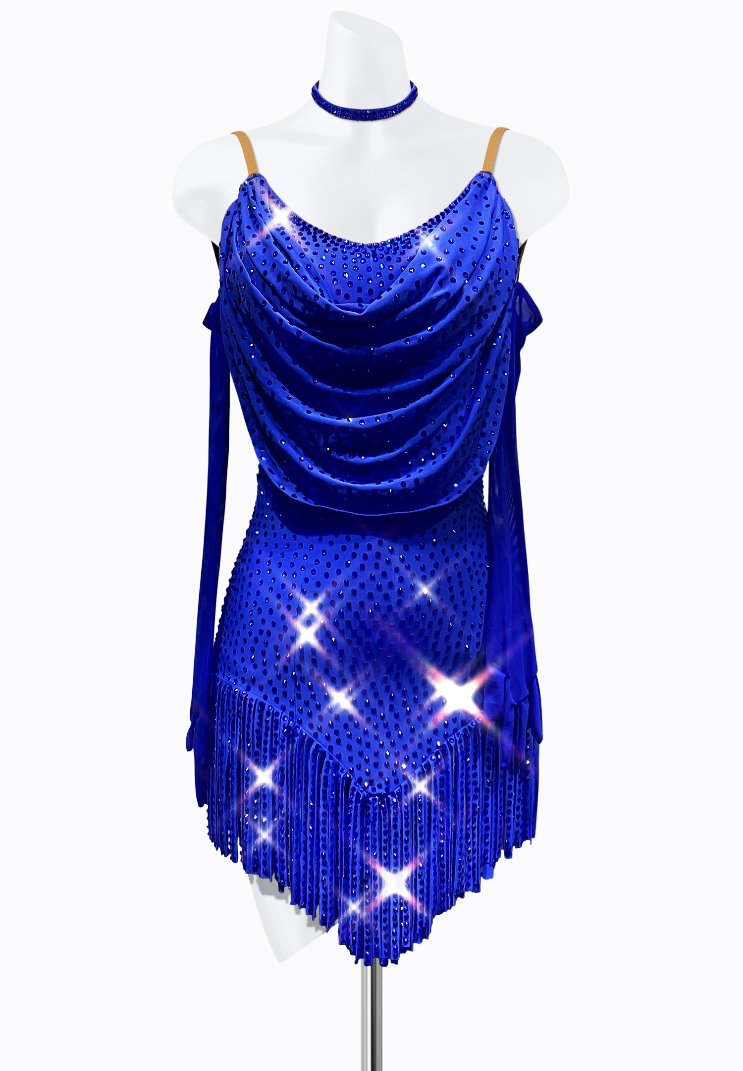 Draped Pacific Latin Dress PR-L215088