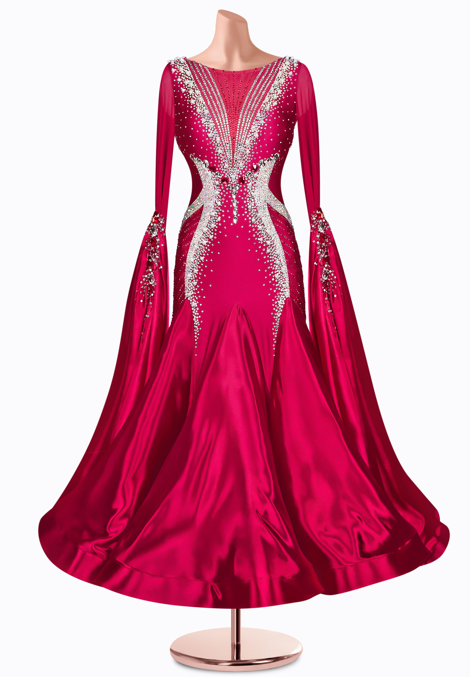 Elegant Embrace Ballroom Gown TID-BM637