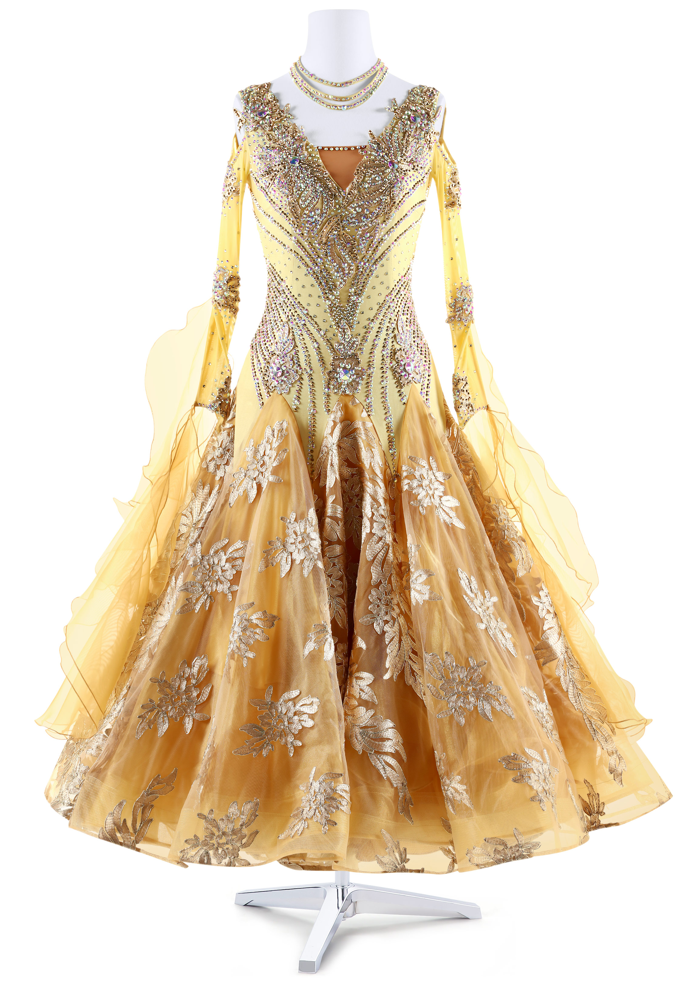 Enchanting Floral Ballroom Dress BA-VSB011