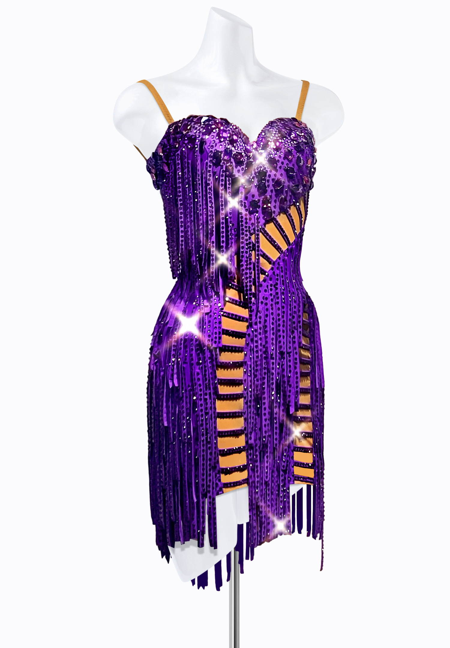 Eternal Strap Latin Dress PR-L215018