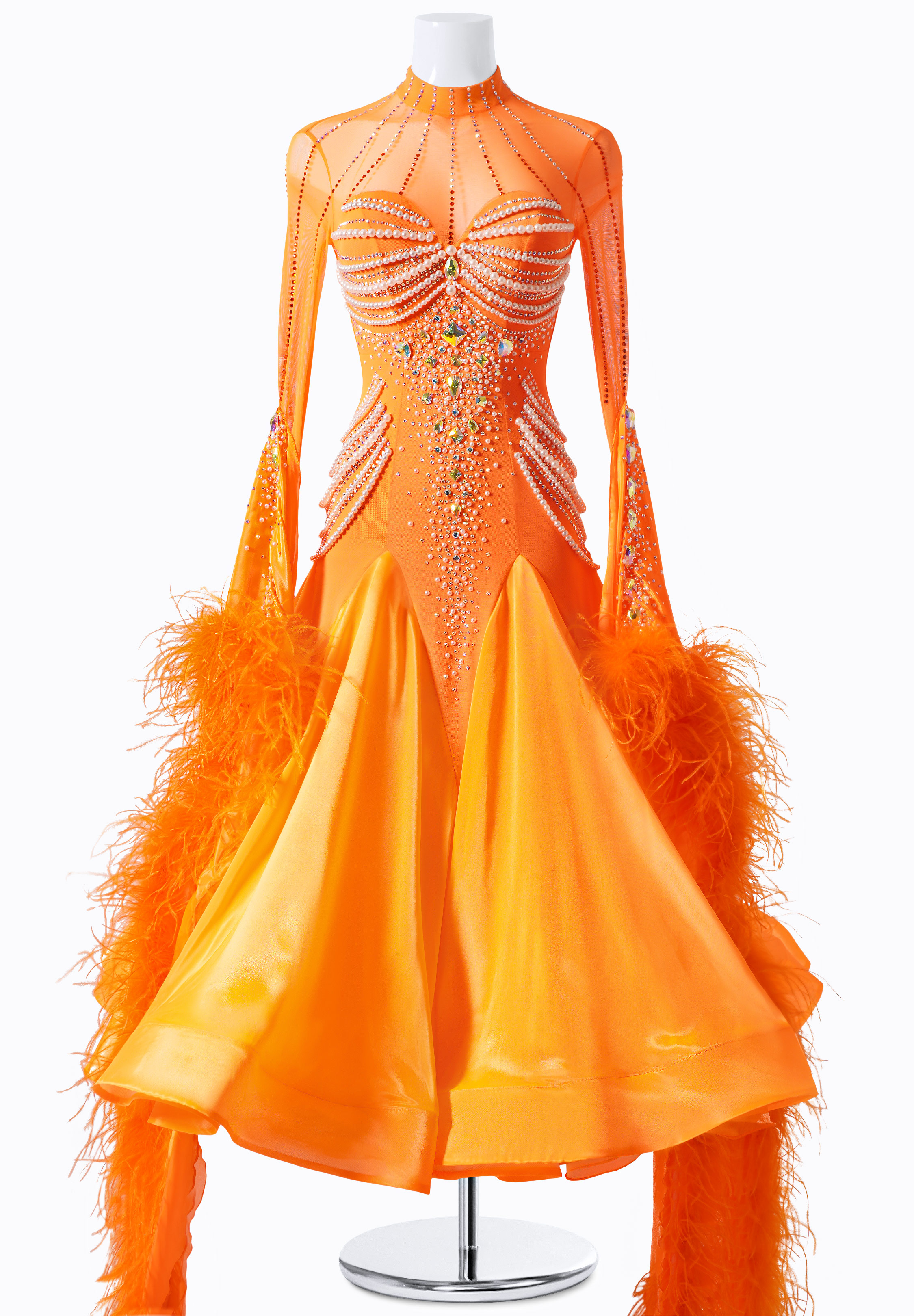 Ethereal Sunset Ballroom Gown MF-B0181