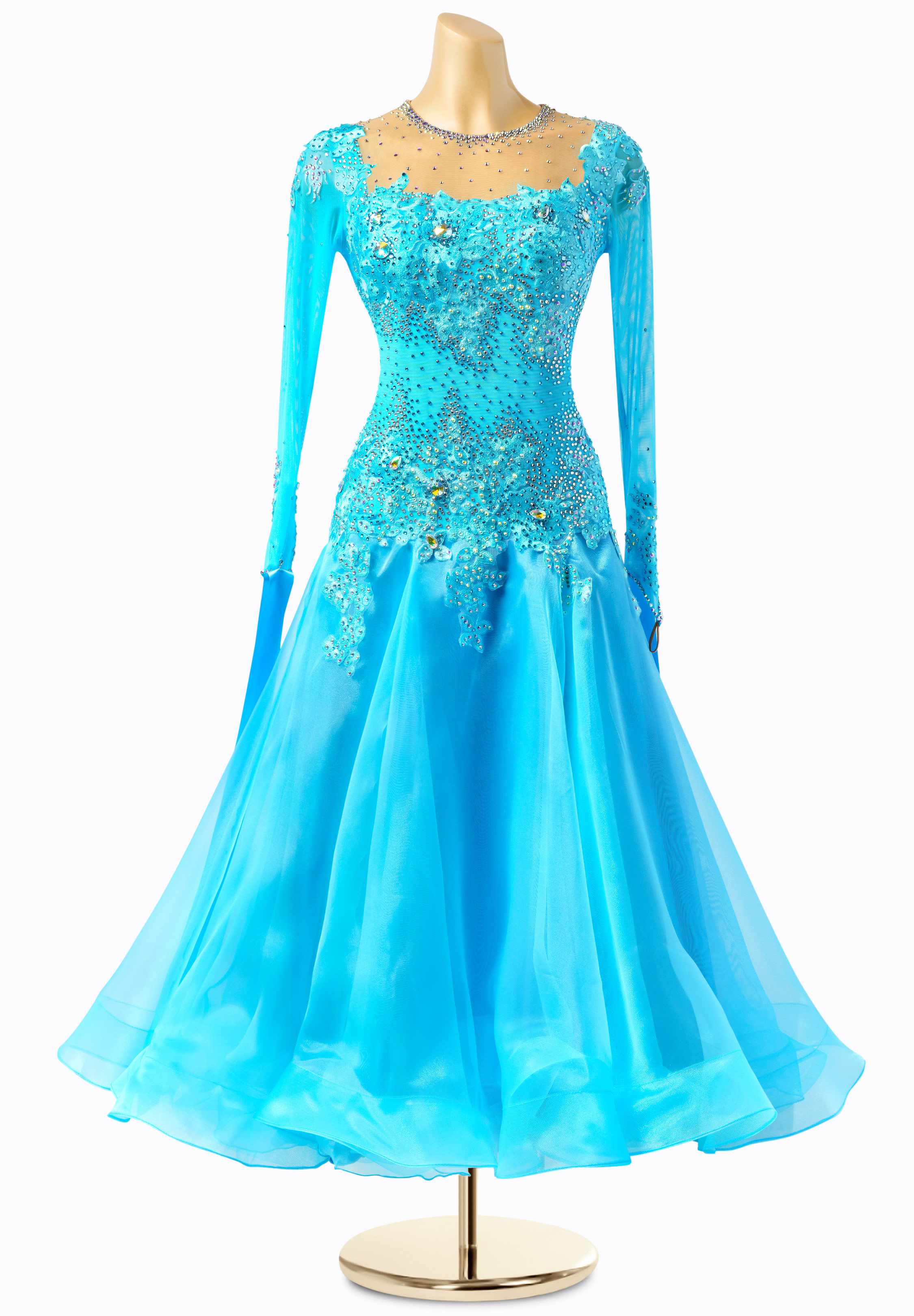 Flower Sky Ballroom Gown PC-DSB22701