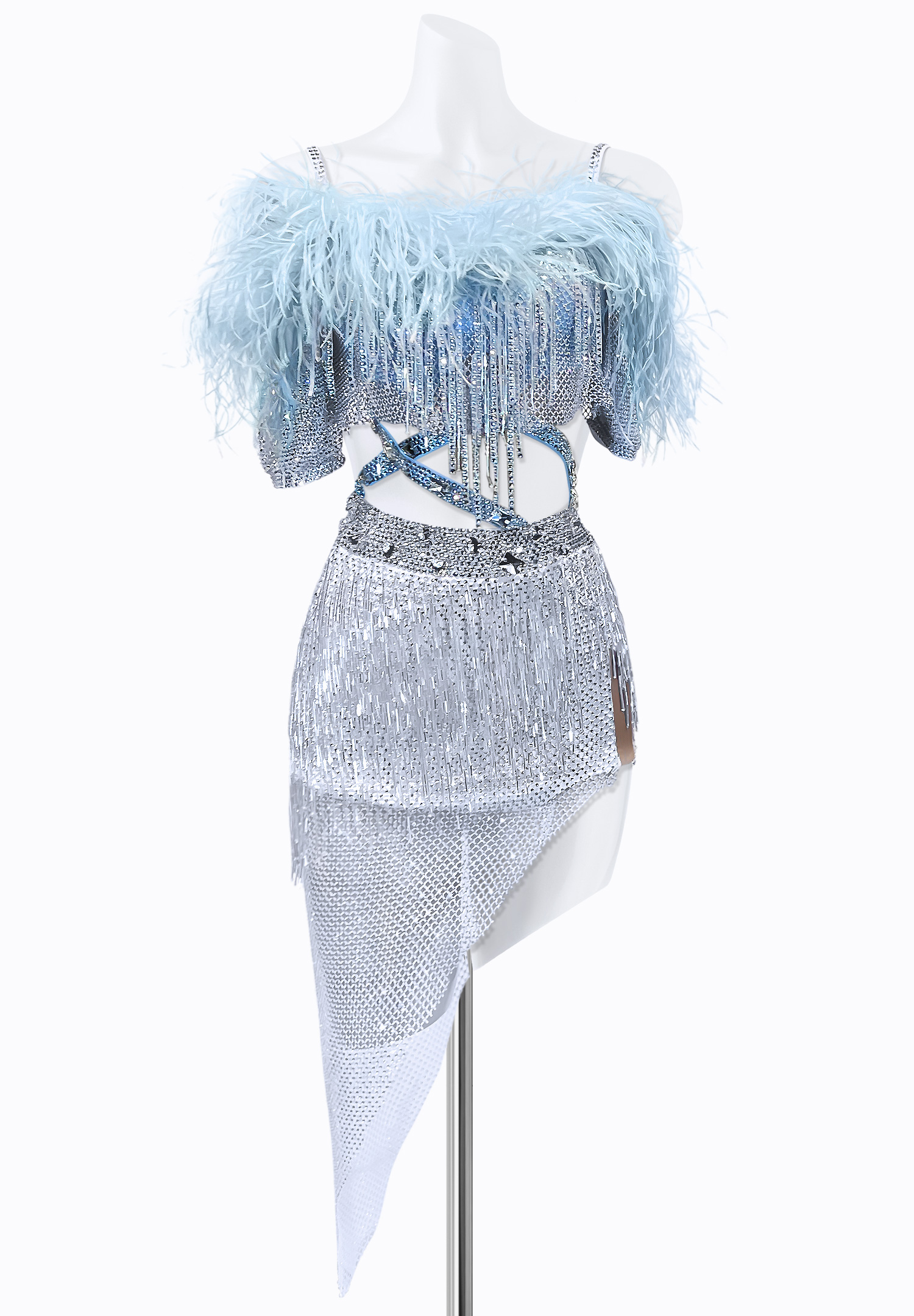 Frozen Queen Latin Dress PR-L225233