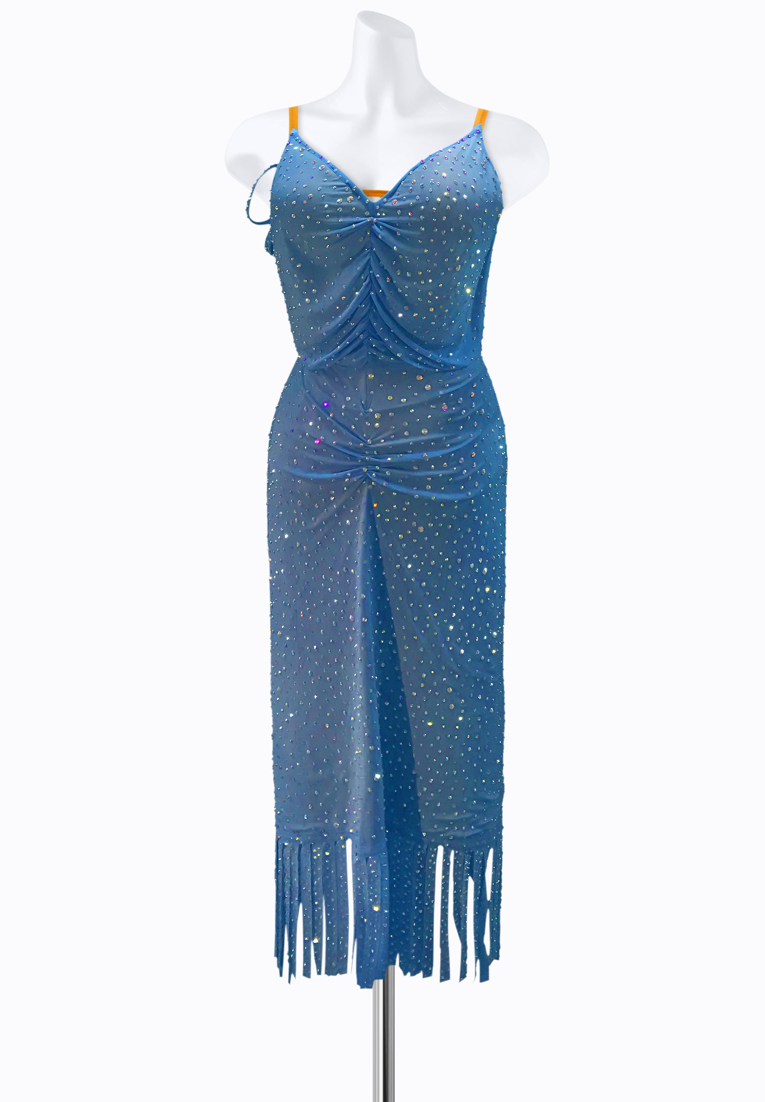 Galaxy Midi Latin Dance Gown AM-L3049