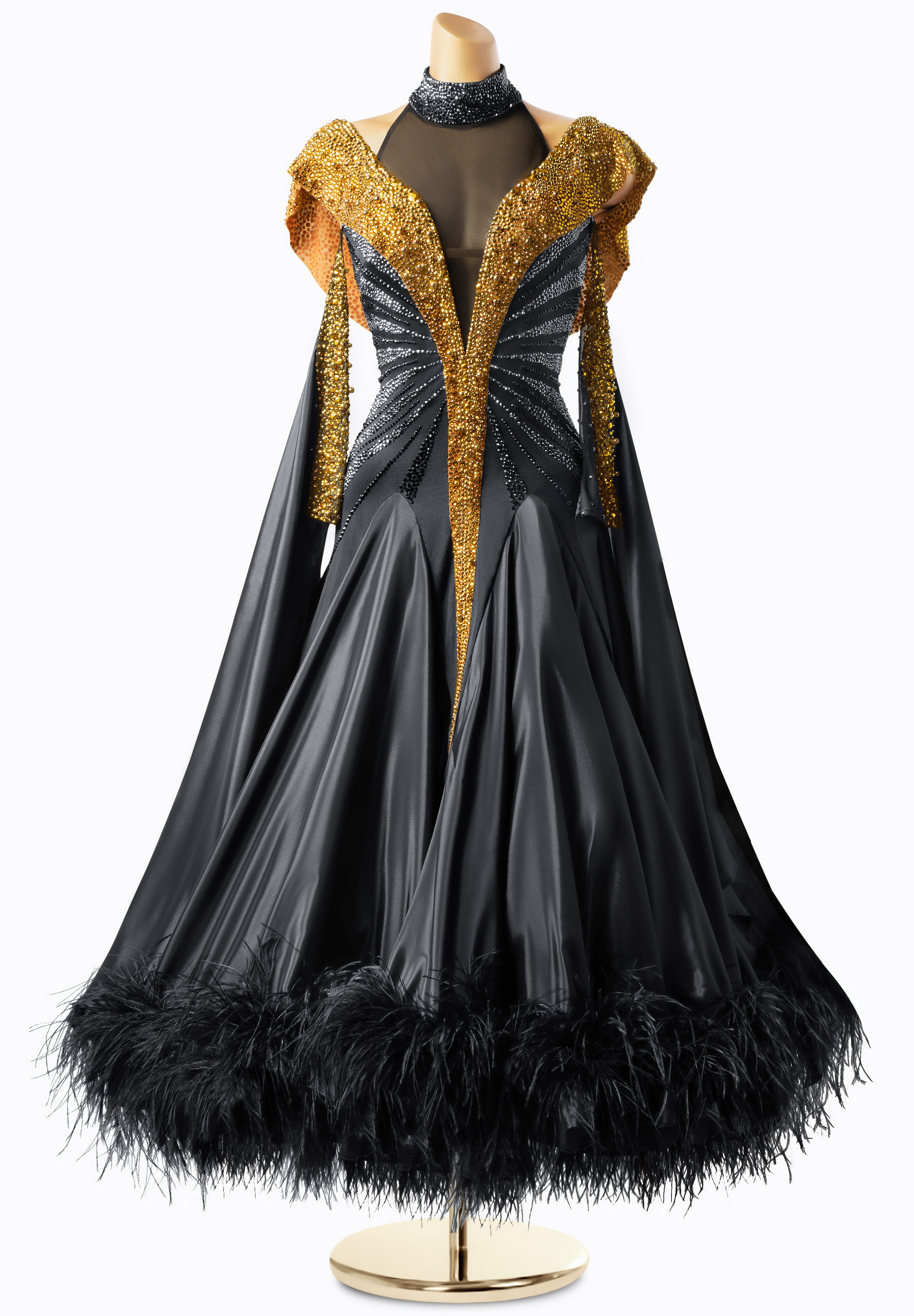 Gold Mystique Dance Gown PC-DSB22607
