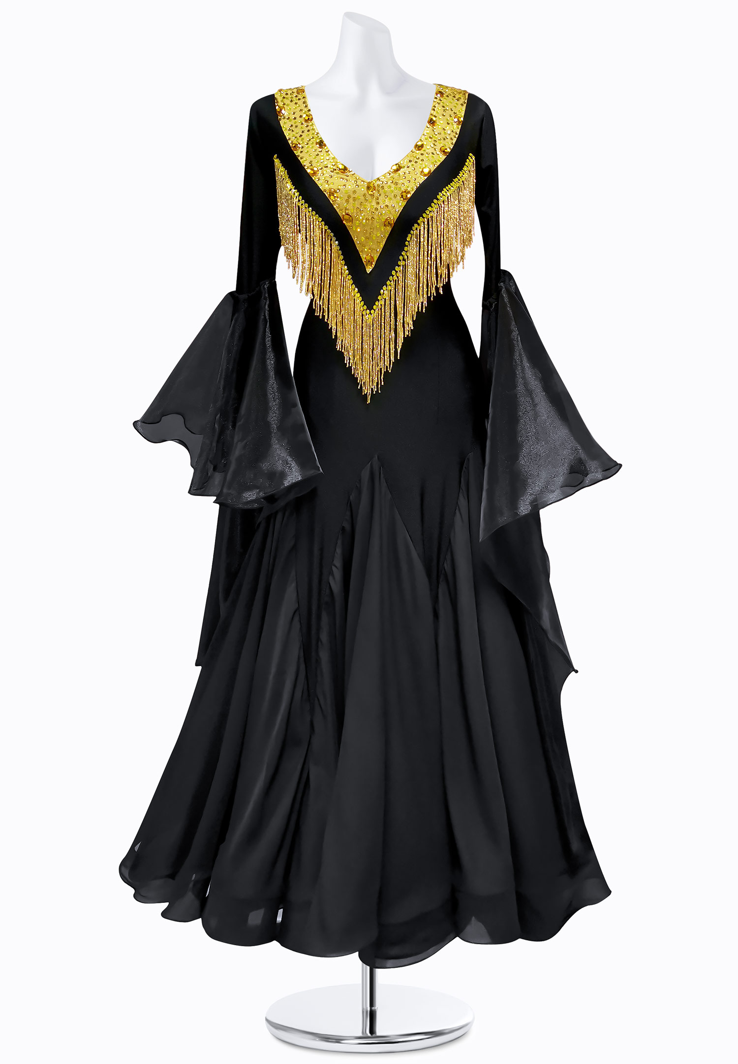 Golden Motion Ballroom Gown AM-B3205