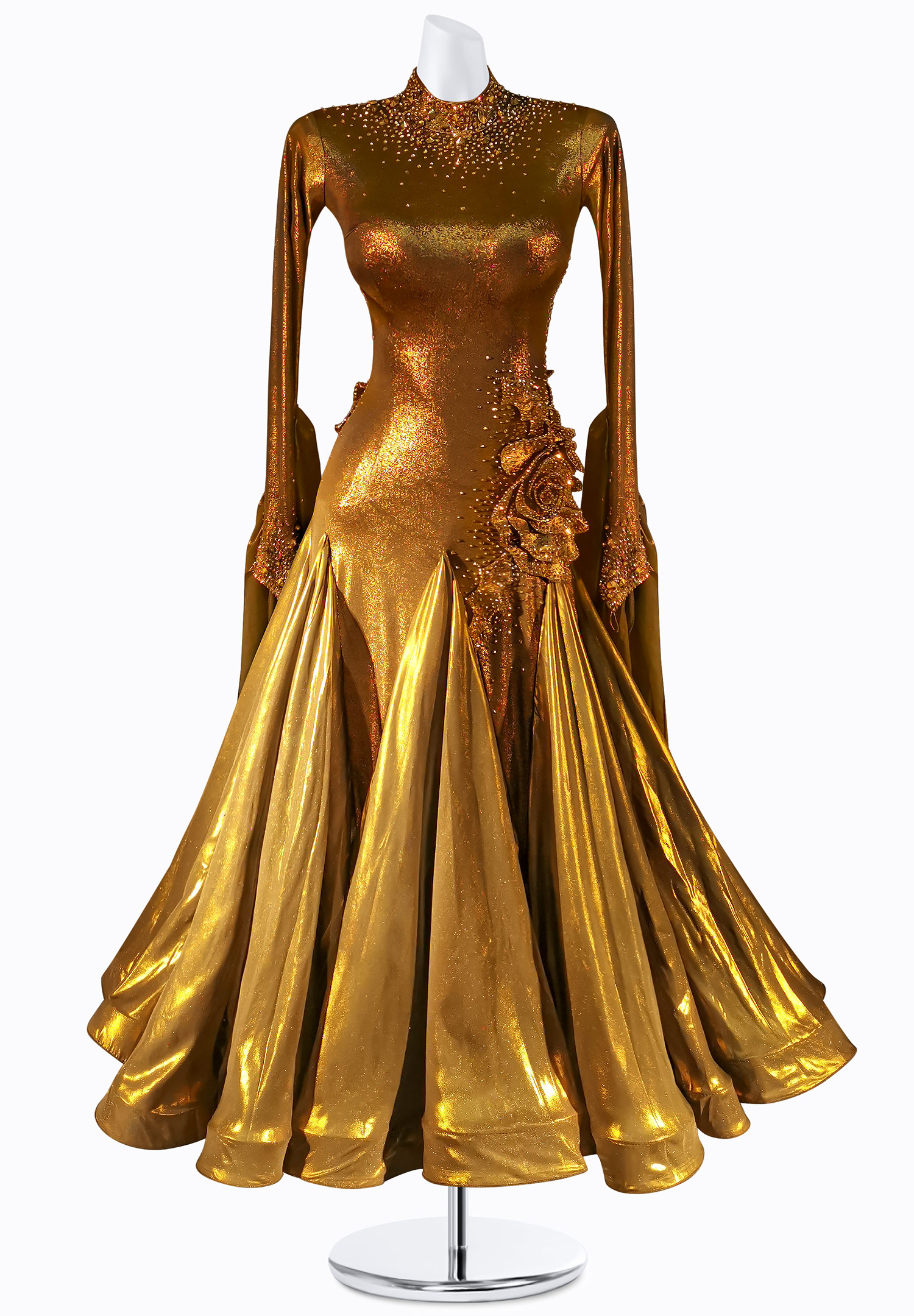 Golden Rose Ballroom Gown AM-B3224