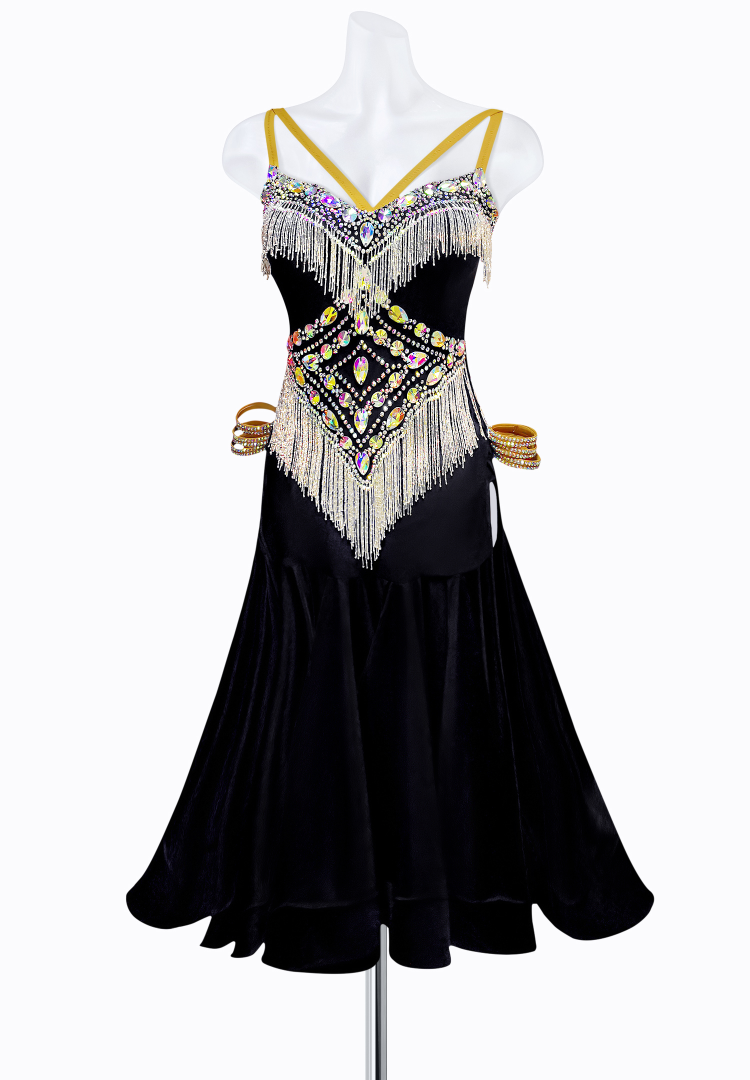 Hypnotic Fringe Latin Dress AM-L3106