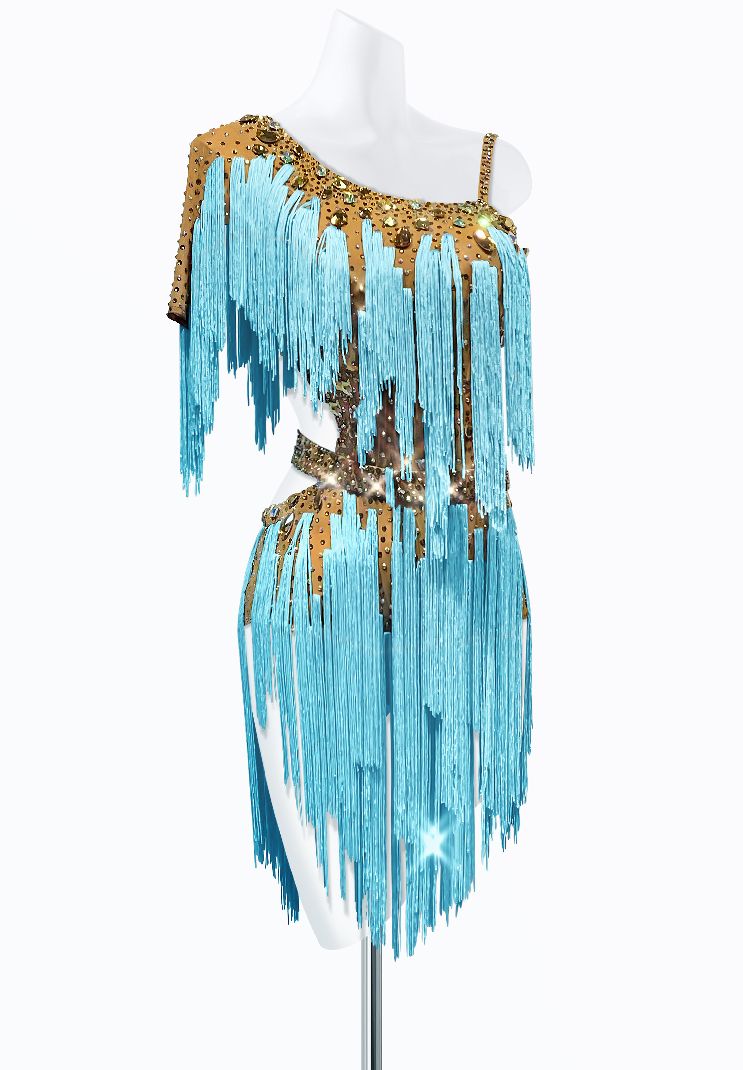 Icy Allure Latin Dress PR-L215104